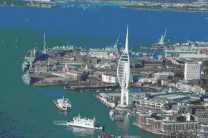 Photo of Portsmouth Gunwharf Quays and the Spinnaker tower