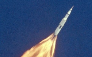 Picture of an Apollo launch