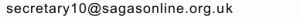 SAGAS secretary email address (image)