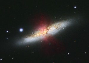 M82 by John Moore, Farnham Astronomical Society