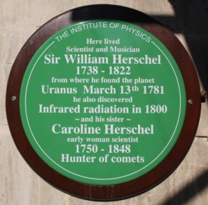 Herscel plaque - Bath